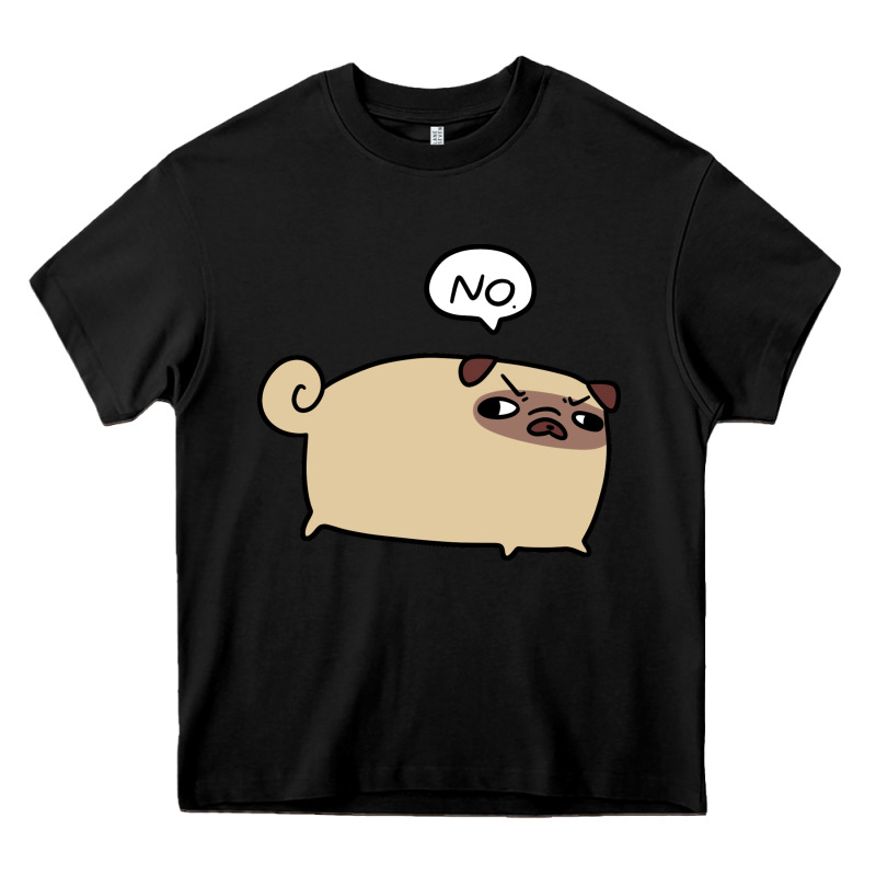No Pug Heavy Core Tee by linhVisuals | Teevron