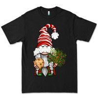 Black Christmas Gnome With Cookie Premium Tee - BundleAndBundleShop