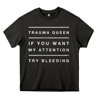 Asphalt emt hoodie funny trauma queen attention bleeding fun gift Heavy Core Tee - linhVisuals