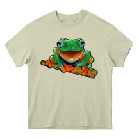 Mossy frog Heavy Core Tee - Jasminsmagicworld