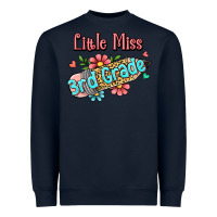 Navy little miss third grade Heavyweight Sweatshirt - RanaPortraitStore