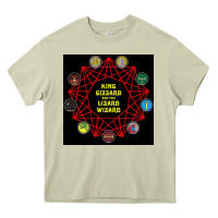 Mossy king gizzard & the lizard wizard Heavy Core Tee - linhVisuals
