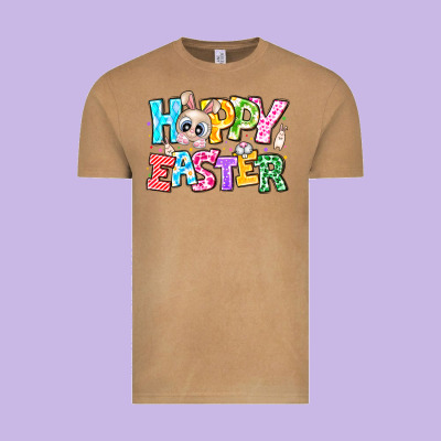 Hoppy Easter Vintage Tee Designed By Cowhidedigitalart