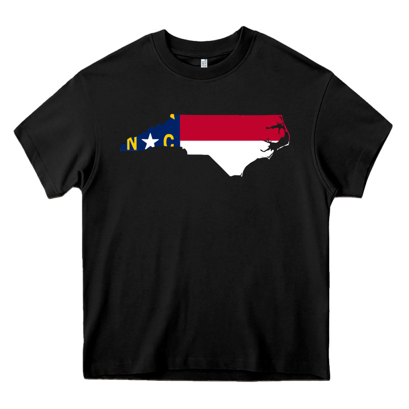 Flag North Carolina Tshirt Heavy Core Tee by linhVisuals | Teevron