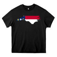 Black flag north carolina tshirt Heavy Core Tee - linhVisuals