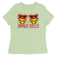 Matcha Jingle Bells Ladies Tee - CowhideDigitalArt