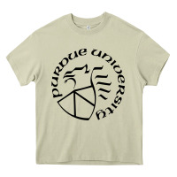 Mossy Purdue University seal apparel Heavy Core Tee - linhVisuals