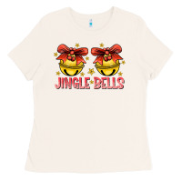 Bone Jingle Bells Ladies Tee - CowhideDigitalArt