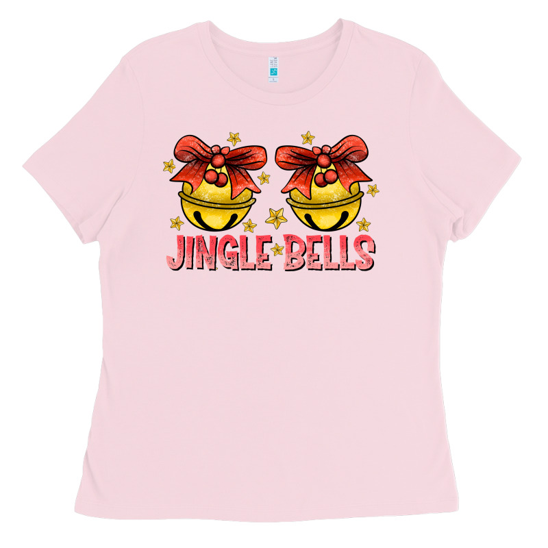 Jingle Bells Ladies Tee by CowhideDigitalArt | Teevron