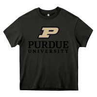 Asphalt Purdue University, Apparel Heavy Core Tee - linhVisuals