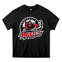 Black huntsville havoc Heavy Core Tee - linhVisuals