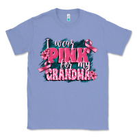 Colony Blue i wear pink for my grandma Classic Tee - FaDigitalArtStudio