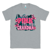 Heather Grey i wear pink for my grandma Classic Tee - FaDigitalArtStudio