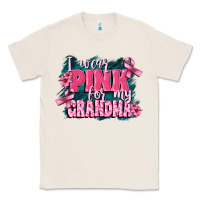 Natural i wear pink for my grandma Classic Tee - FaDigitalArtStudio