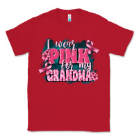 Red i wear pink for my grandma Classic Tee - FaDigitalArtStudio