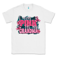 White i wear pink for my grandma Classic Tee - FaDigitalArtStudio