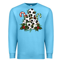 Ocean Blue soccer tree Christmas Premium Sweatshirt - RanaPortraitStore
