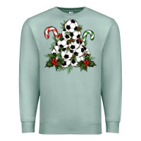Seafoam soccer tree Christmas Premium Sweatshirt - RanaPortraitStore