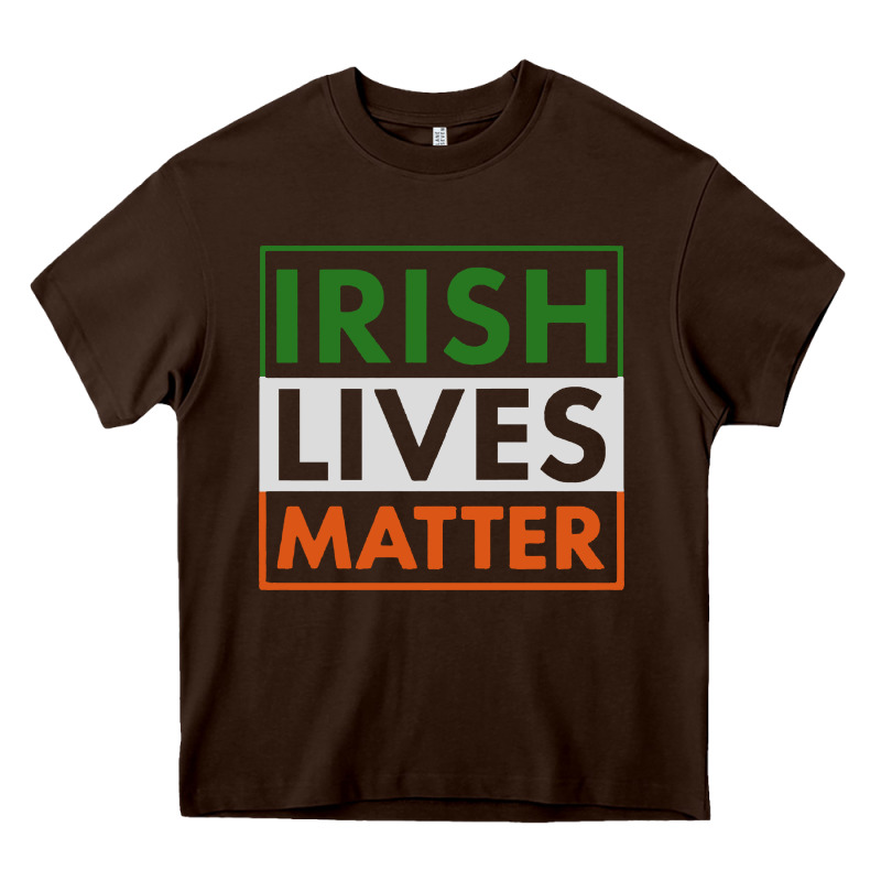 Irish Lives Matter Heavy Core Tee by linhVisuals | Teevron
