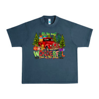Midnight Navy it's The Most Wonderful Time of the year Urban Heavy Tee - CowhideDigitalArt