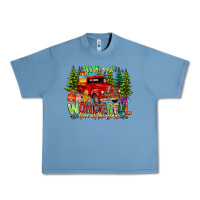 Pebble Blue it's The Most Wonderful Time of the year Urban Heavy Tee - CowhideDigitalArt
