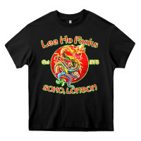 Black lee ho fooks restaurant china Heavy Core Tee - linhVisuals