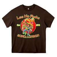 Chocolate Brown lee ho fooks restaurant china Heavy Core Tee - linhVisuals