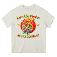 Cream lee ho fooks restaurant china Heavy Core Tee - linhVisuals