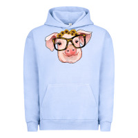 Sunflowers With Pig Urban Hoodie | Teevron