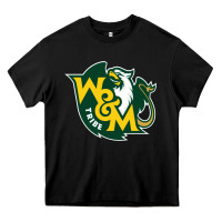 Black william & mary tribe Heavy Core Tee - linhVisuals