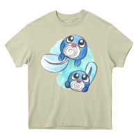 Mossy poliwag watercolor Heavy Core Tee - linhVisuals