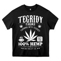 Black tegridy farms Heavy Core Tee - linhVisuals