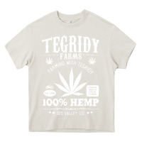 Cream tegridy farms Heavy Core Tee - linhVisuals