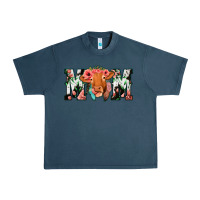 Midnight Navy Cow Mom Urban Heavy Tee - Jasminsmagicworld