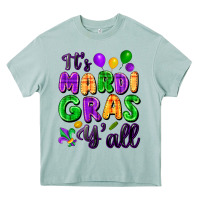 Arona It's Mardi Gras y'all Heavy Core Tee - FaDigitalArtStudio