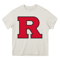 Cream Rutgers Scarlet Knights, merch Heavy Core Tee - linhVisuals