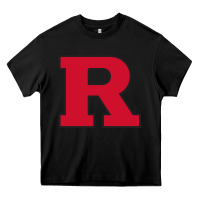 Black Rutgers Scarlet Knights, merch Heavy Core Tee - linhVisuals