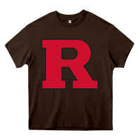 Chocolate Brown Rutgers Scarlet Knights, merch Heavy Core Tee - linhVisuals