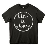 Asphalt life is happy Heavy Core Tee - linhVisuals