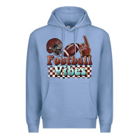 Colony Blue football vibes Premium Hoodie - BarkalooDesign