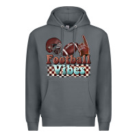 Rock football vibes Premium Hoodie - BarkalooDesign