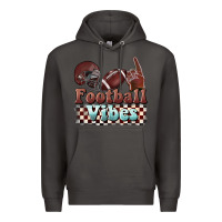 Smoke football vibes Premium Hoodie - BarkalooDesign