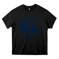 Black monmouth university Heavy Core Tee - linhVisuals