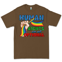 Cacao Human Rights Are Not Optional Premium Tee - BundleAndBundleShop