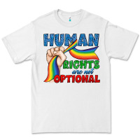 White Human Rights Are Not Optional Premium Tee - BundleAndBundleShop