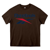 Chocolate Brown ree-bok-vector-art Heavy Core Tee - linhVisuals