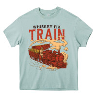 Arona Whiskey Train Heavy Core Tee - linhVisuals