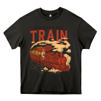 Asphalt Whiskey Train Heavy Core Tee - linhVisuals