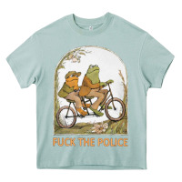 Arona Frogs And Toad Fucks The Police Heavy Core Tee - linhVisuals