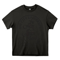 Asphalt College Of Staten Island Heavy Core Tee - linhVisuals